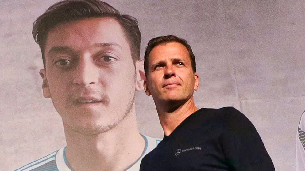 Former DFB manager Oliver Bierhoff was surprised by Özil's choice of words. (archive picture)