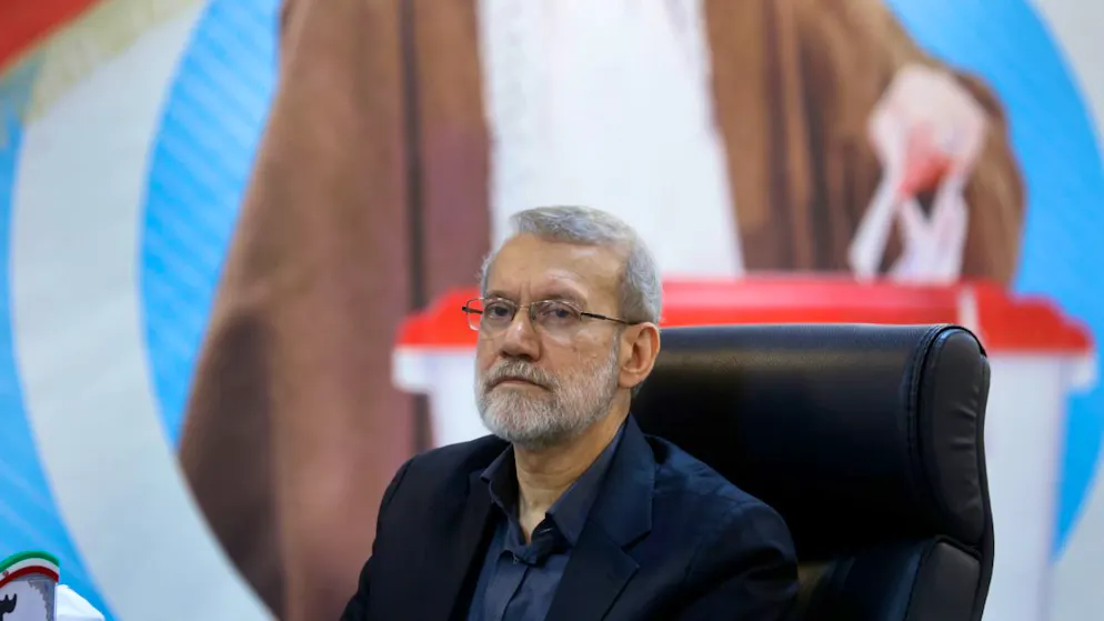 ARCHIV – Irans Sicherheitschef Ali Laridschani. Foto: Uncredited/AP/dpa/Archivbild