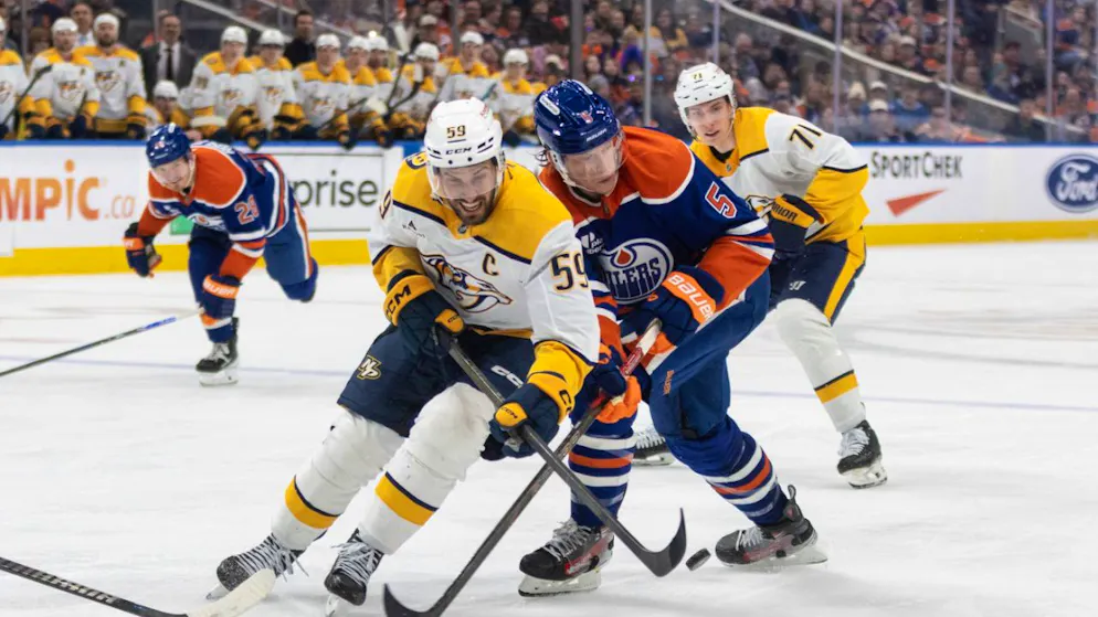 Trotz viel Eiszeit kann Roman Josi die Niederlage der Nashville Predators nicht verhindern.