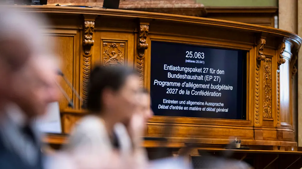 Das Entlastungspaket für den Bundeshaushalt ist im Laufe der Debatten im Parlament zum Päckchen geworden. (Archivbild)