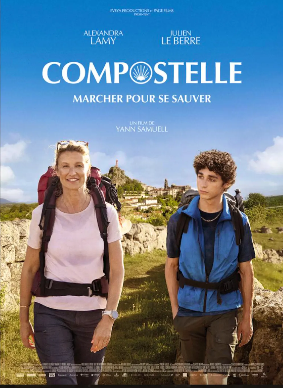 Compostelle. L'affiche du film.