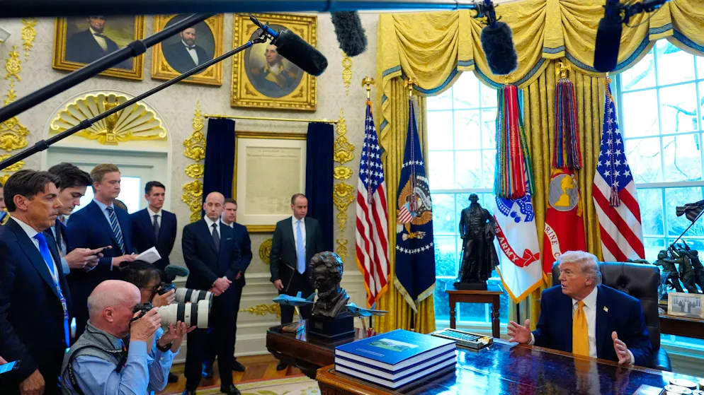 Trump deutet mögliche «Übernahme» Kubas an - Gallery. Vor Journalisten deutete Trump eine mögliche «Übernahme» Kubas an.