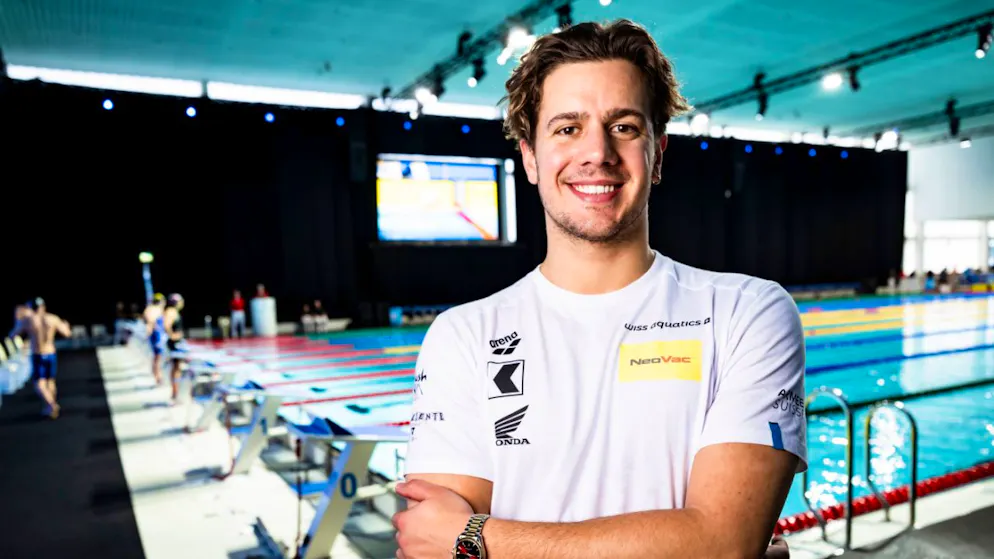 Noè Ponti ist sicher, dass er seine Zeiten im Delfin-Schwimmen bis 2028 weiter verbessern kann
