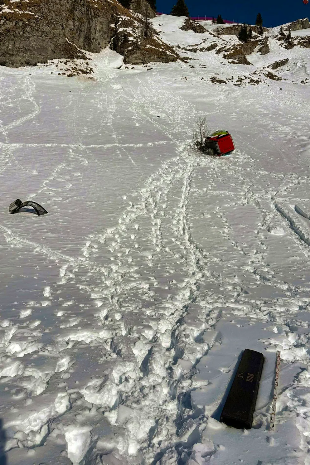 The Nidwalden cantonal police identified the person involved in the accident.