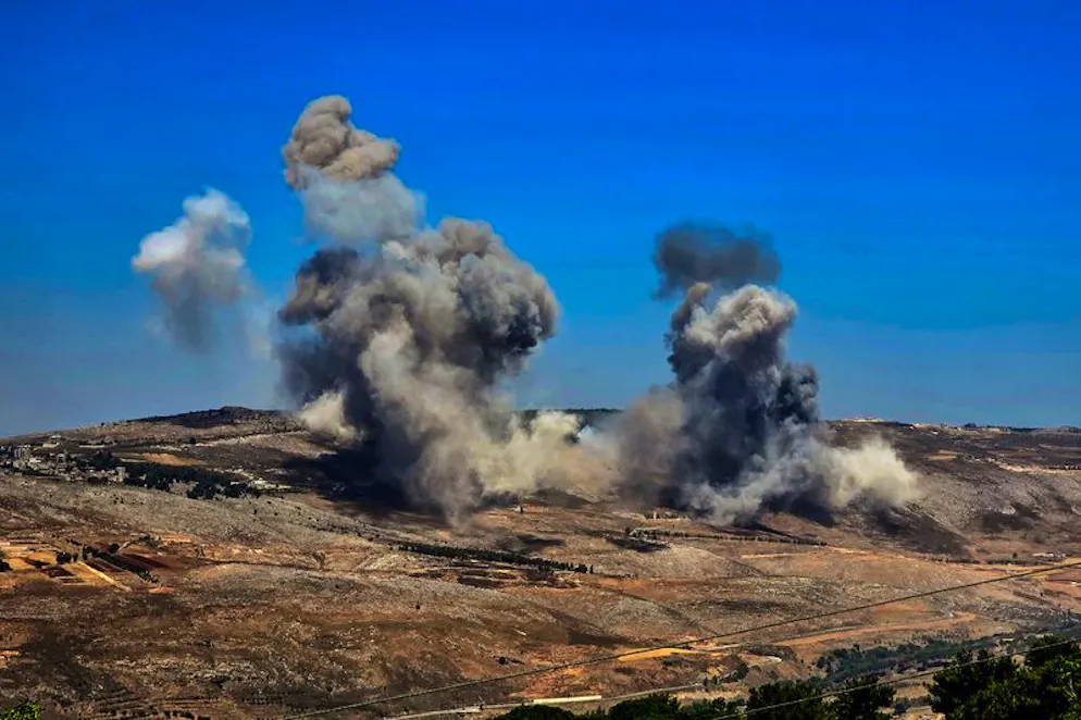 Israel greift erneut Ziele im Südlibanon an.