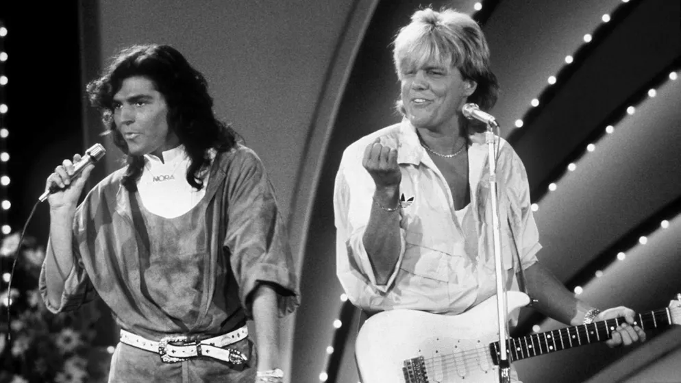 In the 1980s, Thomas Anders (left) celebrated worldwide success together with Dieter Bohlen as "Modern Talking".