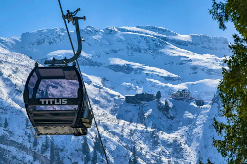 The Engelberg-Titlis Express gondola lift has been running again since Saturday.