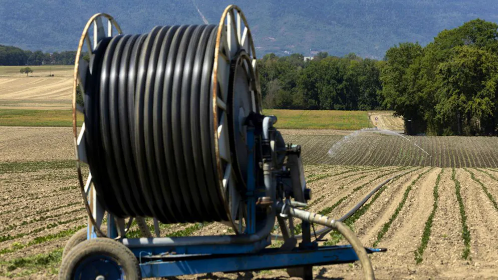 Le Grand Conseil genevois a adopté une refonte complète de la loi cantonale sur les eaux. Le texte prévoit notamment la création de réseaux d'eau brute pour l'agriculture (illustration).