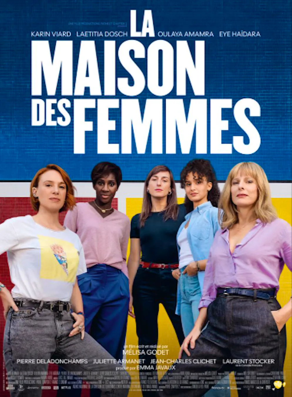 Maison des femmes. L'affiche du film