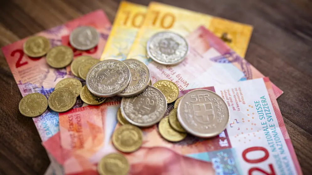 Une appréciation rapide et excessive du franc représente un risque pour la stabilité des prix, a dit Martin Schlegel. (archive)