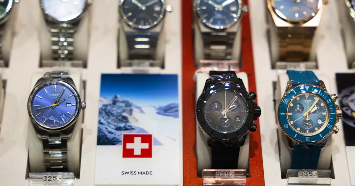 Swiss Watch Exports Surge in US, Geopolitical Risks Mount