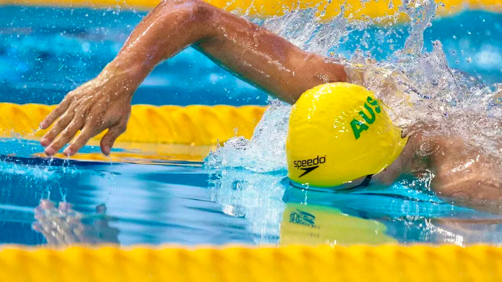 Now the fastest man in the world over 50 m crawl: Cameron McEvoy