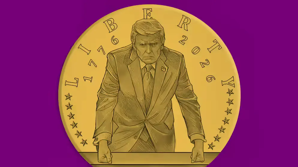Per il 250mo degli USA. Via libera alla moneta d'oro con l'immagine di Trump