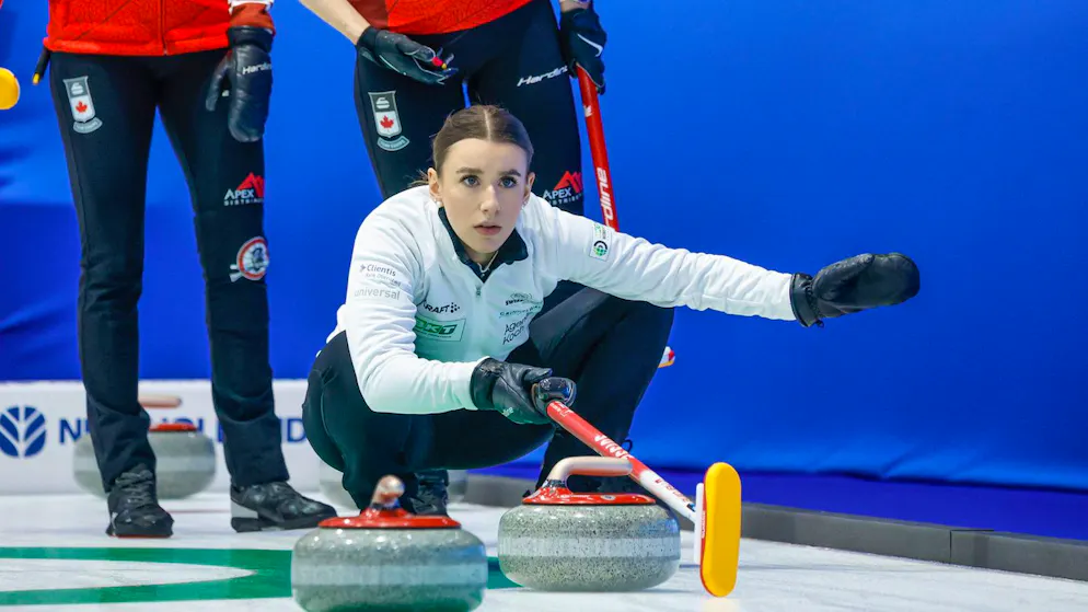 Xenia Schwaller et son équipe joueront les médailles dans le Mondial à Calgary.