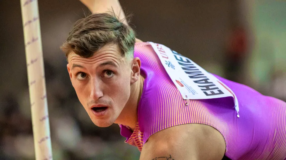 Will it be enough for gold or not? Simon Ehammer is one of the favorites in the heptathlon at the World Indoor Championships in Torun.