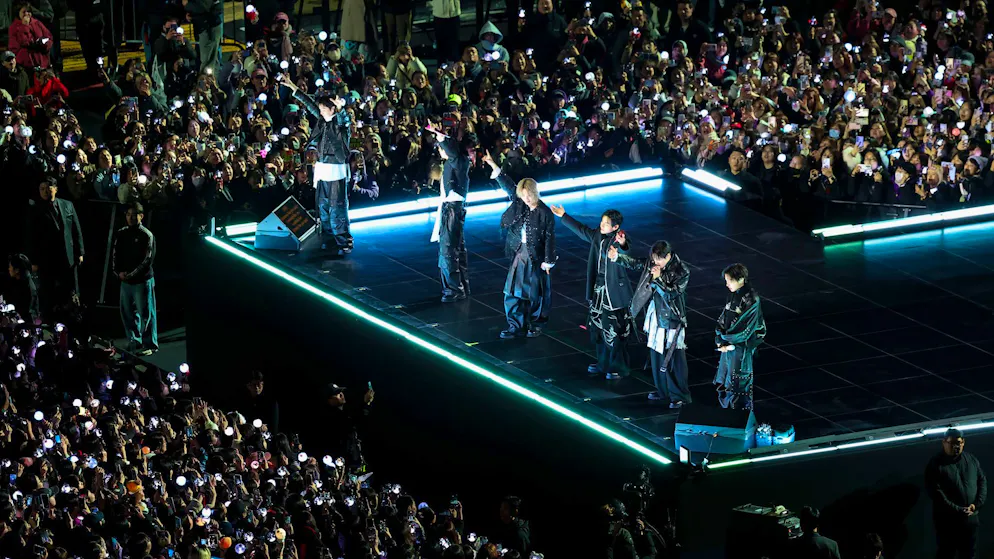 BTS zurück auf der Bühne – Mega-Konzert in Seoul - Gallery. Die «Army» jubelte der Band zu. 