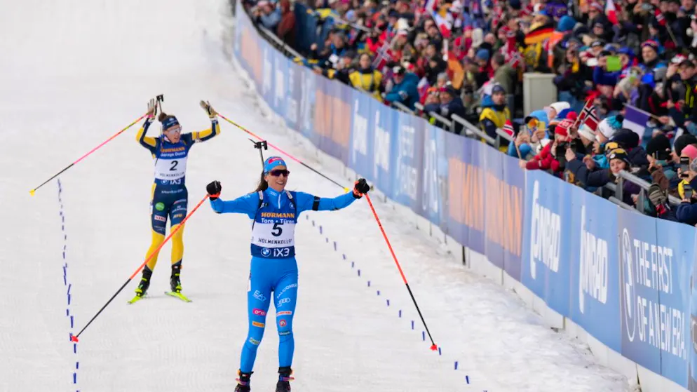 Lisa Vittozzi siegt im Massenstart von Oslo