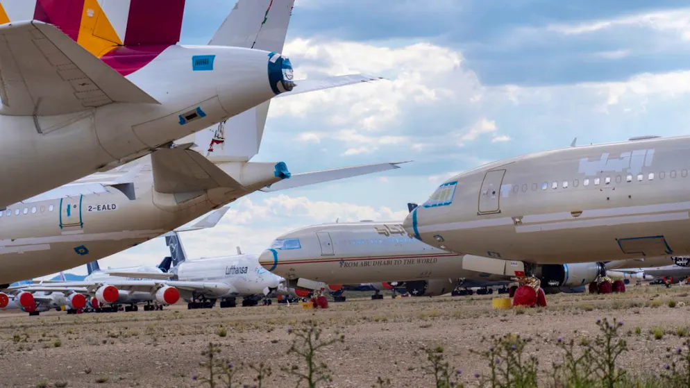 Nel 2020 l'aeroporto di Teruel era già stato utilizzato come "parcheggio" per gli aerei costretti a terra a causa della pandemia. (foto d'archivio)