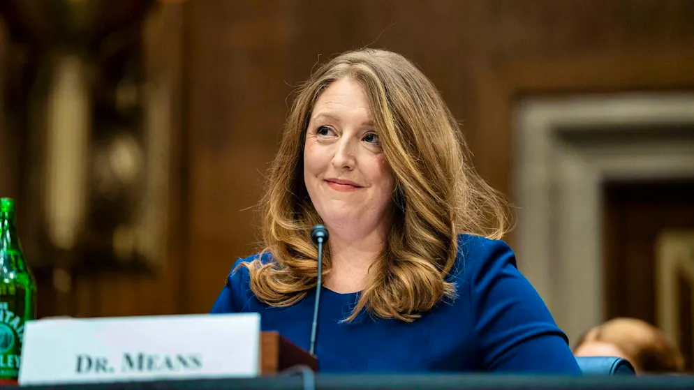 Hearing in the Dirksen Senate Office Building on Capitol Hill in Washington DC to confirm Casey Means as US Surgeon General, February 25, 2026.