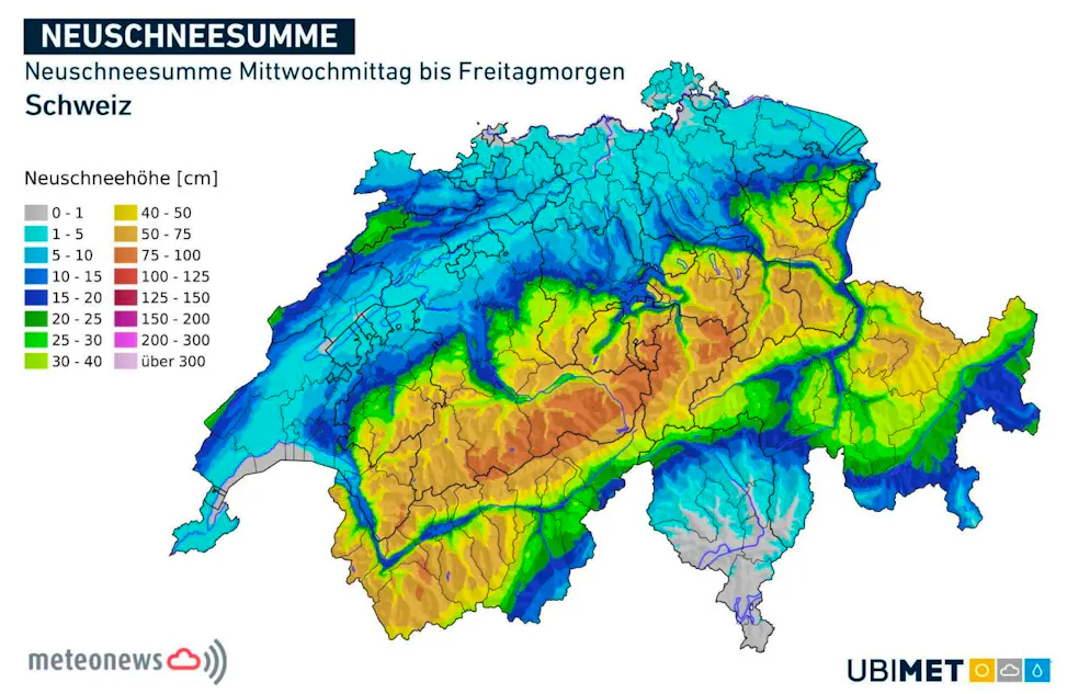 Potranno verificarsi anche nevicate isolate in pianura.