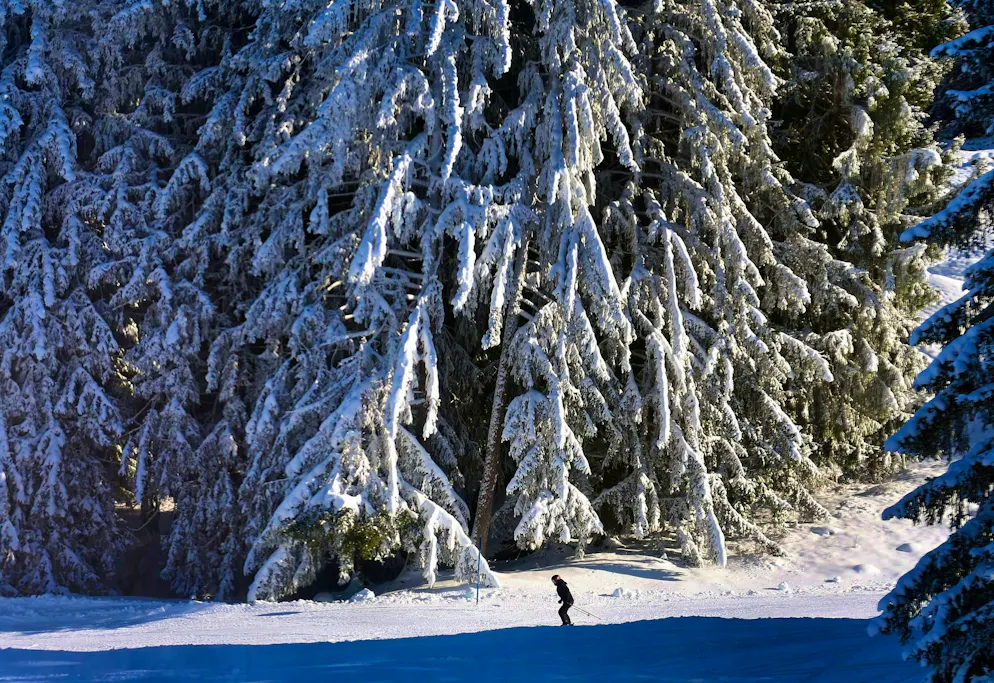 Rispetto agli anni precedenti, non solo cade meno neve, ma si scioglie anche più velocemente (foto d'archivio).