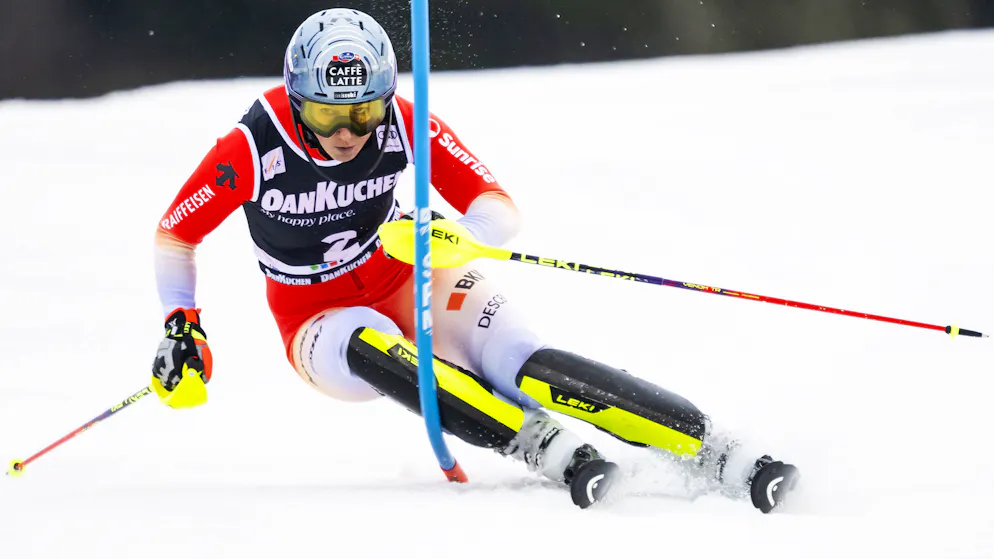 Wendy Holdener en route vers un nouveau podium.
