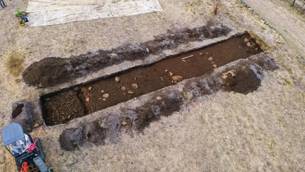 Scavi archeologici a Roveredo.