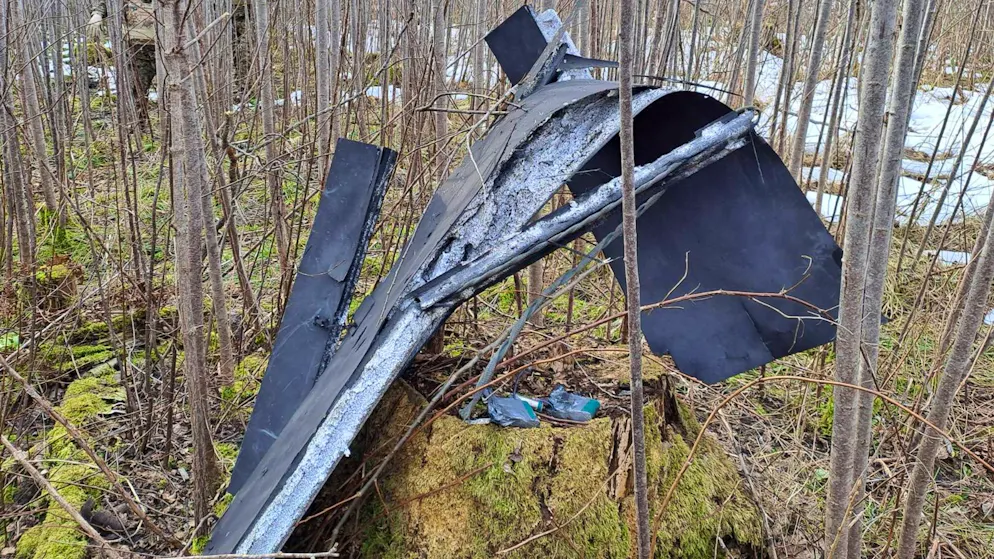 Auch in Lettland sind im März abgestürzte Drohnen aus der Ukraine gefunden worden. (Archivbild)