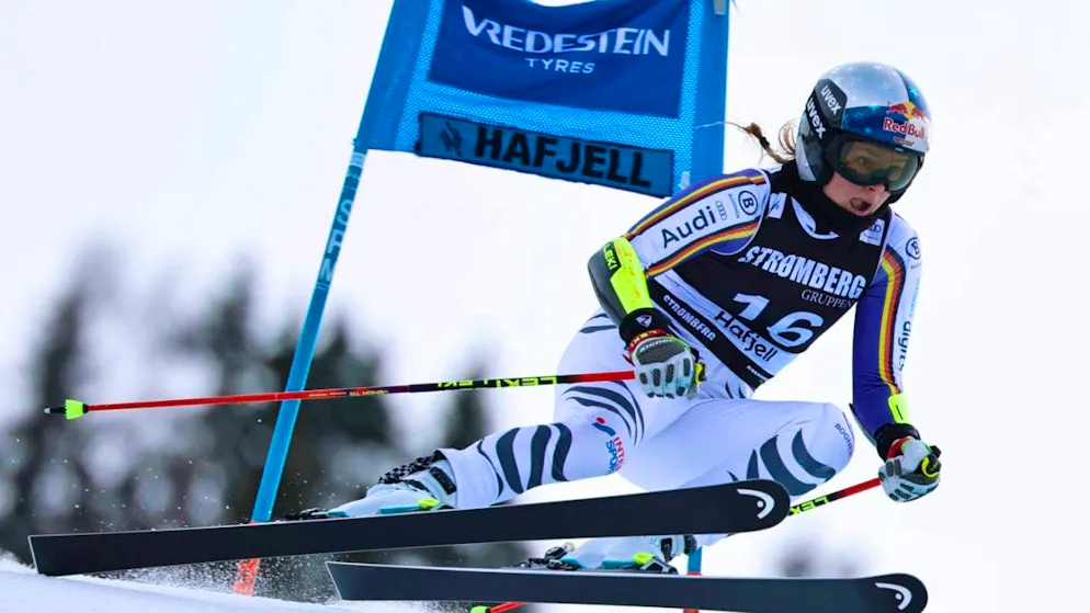Excitement right up to the last run of the season: Emma Aicher is not letting up in the battle for the big globe