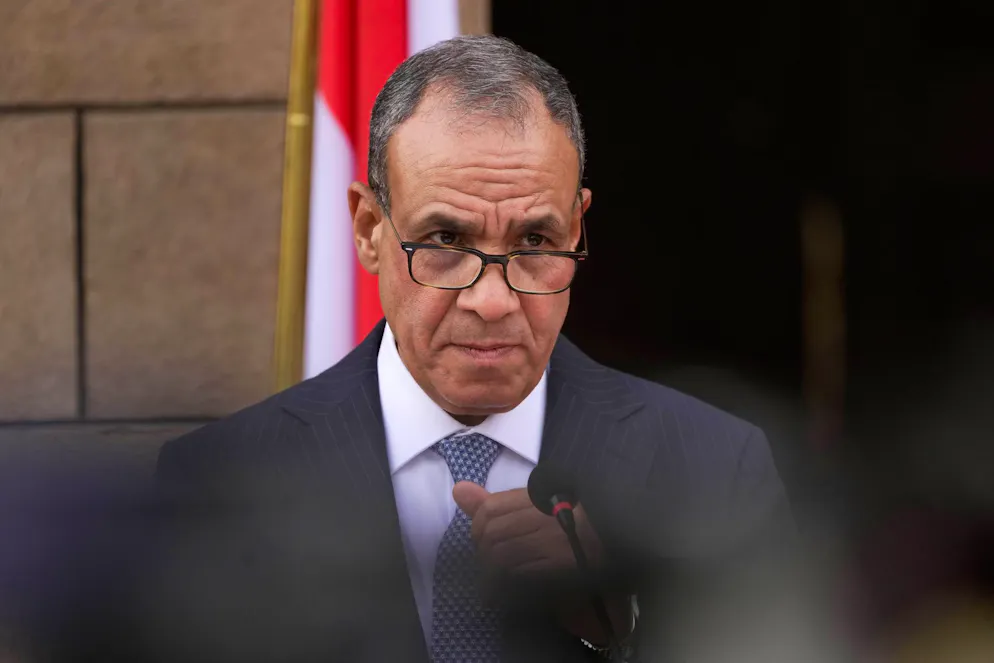 Il ministro degli Esteri egiziano Badr Abdelatty.