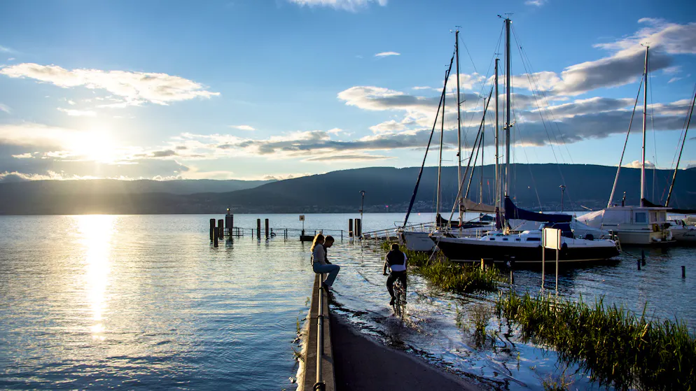 Une cargaison romaine échouée au Ier siècle ap. J.-C. a été retrouvée dans le lac de Neuchâtel (image d’illustration).