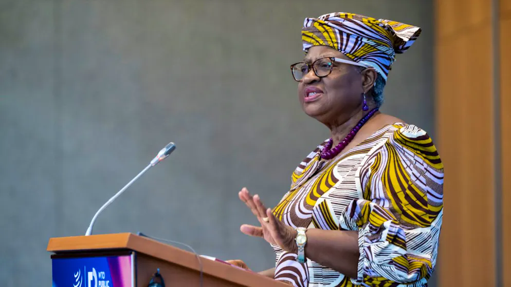 La directrice générale de l'OMC Ngozi Okonjo-Iweala a appelé jeudi les membres à avancer sur la réforme de l'institution.