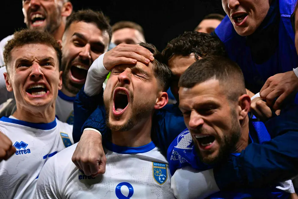 Pure emotion: Kosovo's World Cup dream lives on.