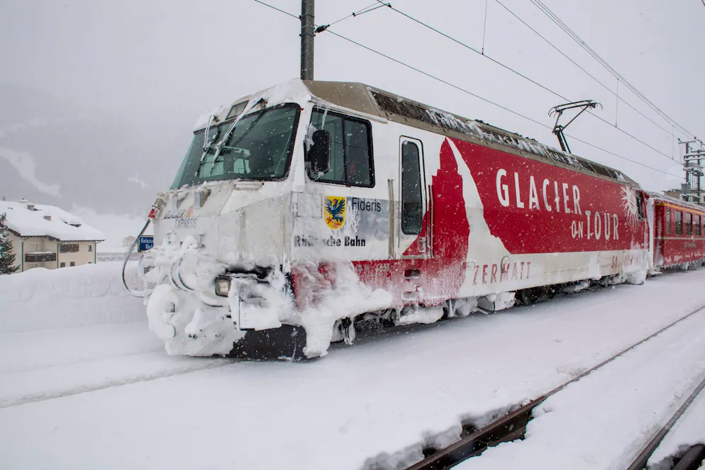 Sul Glacier Express i posti a sedere si devono prenotare.