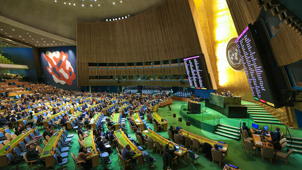 Historic vote on Wednesday in New York: the United Nations takes a clear stance on the slave trade. Switzerland abstained from the vote on a corresponding resolution.