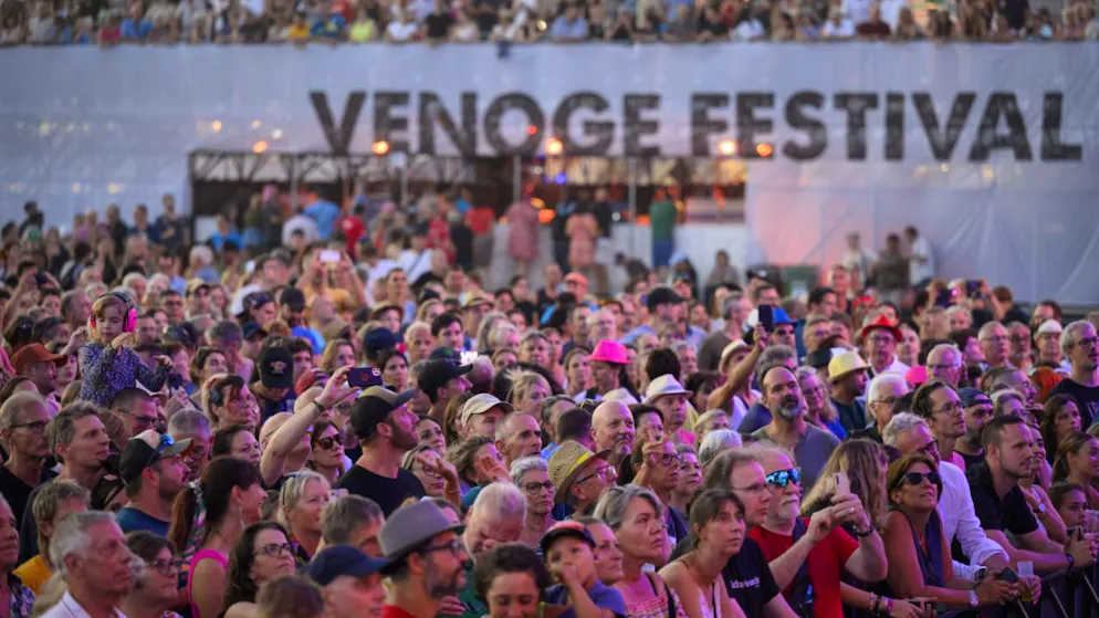 Pour sa 30e édition, plus de 40 artistes se produiront sur les trois scènes de l'open air du Gros-de-Vaud, le Venoge Festival (archives).