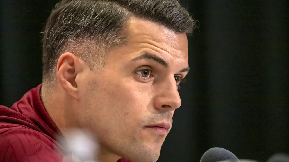 Breite Brust beim Nati-Captain. Xhaka vor Deutschland-Kracher: «Wir dürfen diese Partie nicht als Testspiel sehen»