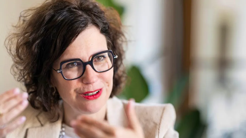 La conseillère d'Etat Christelle Luisier a dévoilé jeudi l'avant-projet du gouvernement vaudois sur la révision de la loi cantonale sur l'aménagement du territoire et les constructions (archives).