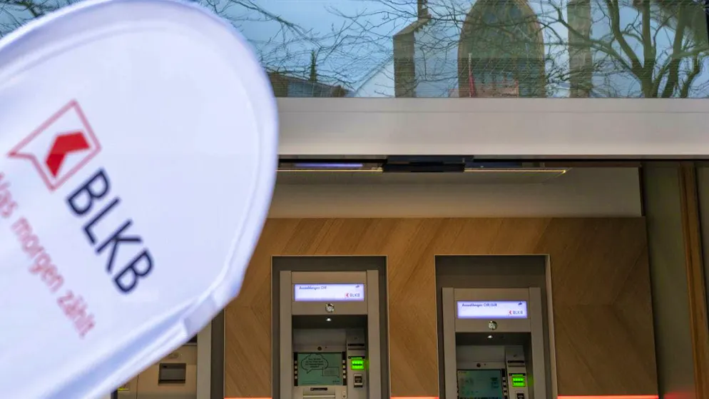 Basellandschaftliche Kantonalbank (BLKB) felt the effects of the debacle surrounding the online bank Radicant last year. The state-owned institution recorded a decline in profits and released bank reserves. (archive picture)