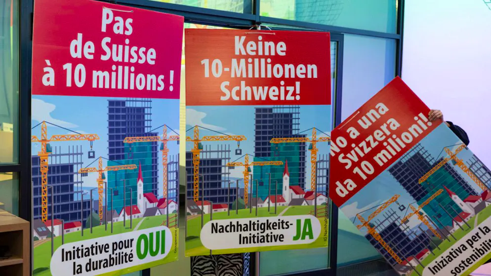 I due partiti parleranno dell'iniziativa "No a una Svizzera da 10 milioni!".
