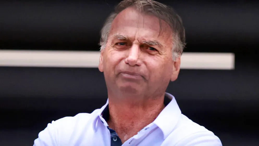 L'ex presidente del Brasile Jair Bolsonaro (foto d'archivio)