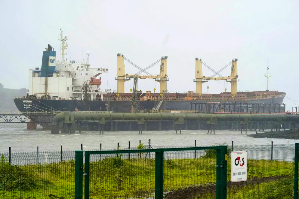 Snow in Ireland: cocaine rush on the Emerald Isle - Gallery. A cargo ship seized in 2023 at Marino Point in Cork, Ireland. (archive image)