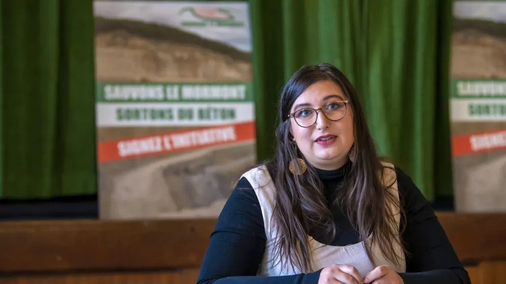 Présidente des Vert-e-s vaudois, Rebecca Joly ne siègera plus à la Municipalité de Prilly (archives).