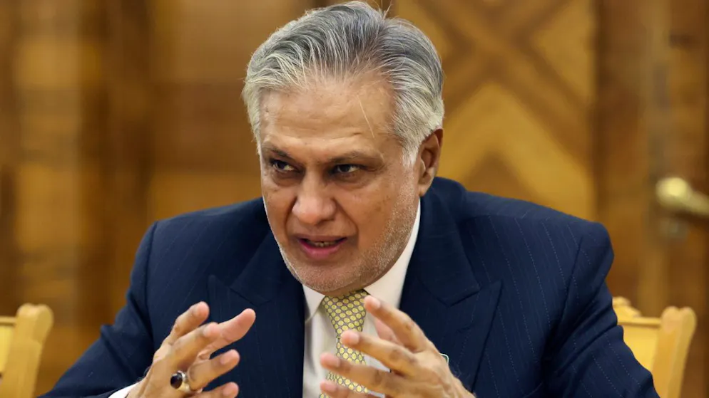 Il vice primo ministro e ministro degli Esteri pakistano Ishaq Dar (foto d'archivio)