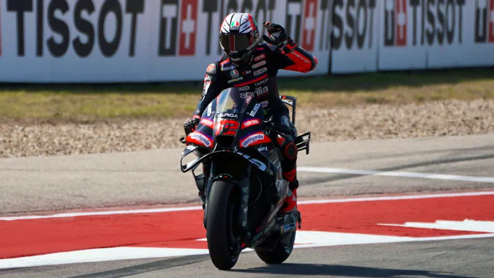 3. Sieg im 3. Rennen. Bezzecchi ist auch in Austin nicht zu schlagen