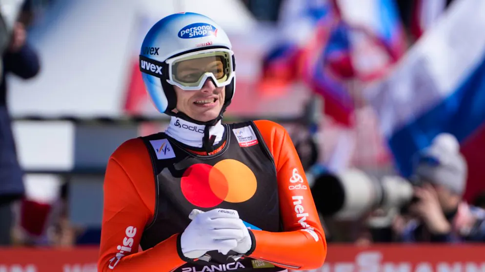 Gregor Deschwanden darf mit Olympia-Bronze und dem ersten Weltcup-Sieg ein positives Fazit der Saison ziehen
