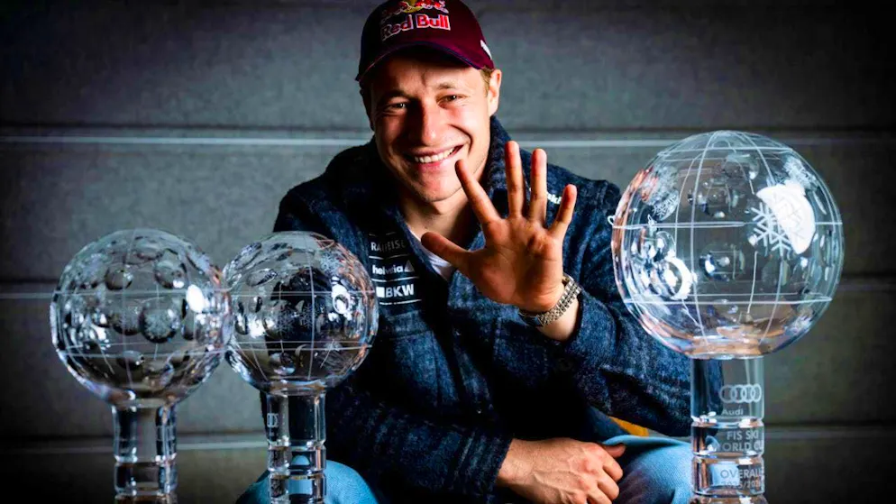 Recently five-time overall World Cup winner, now also five-time Swiss Sportsman of the Year: Marco Odermatt