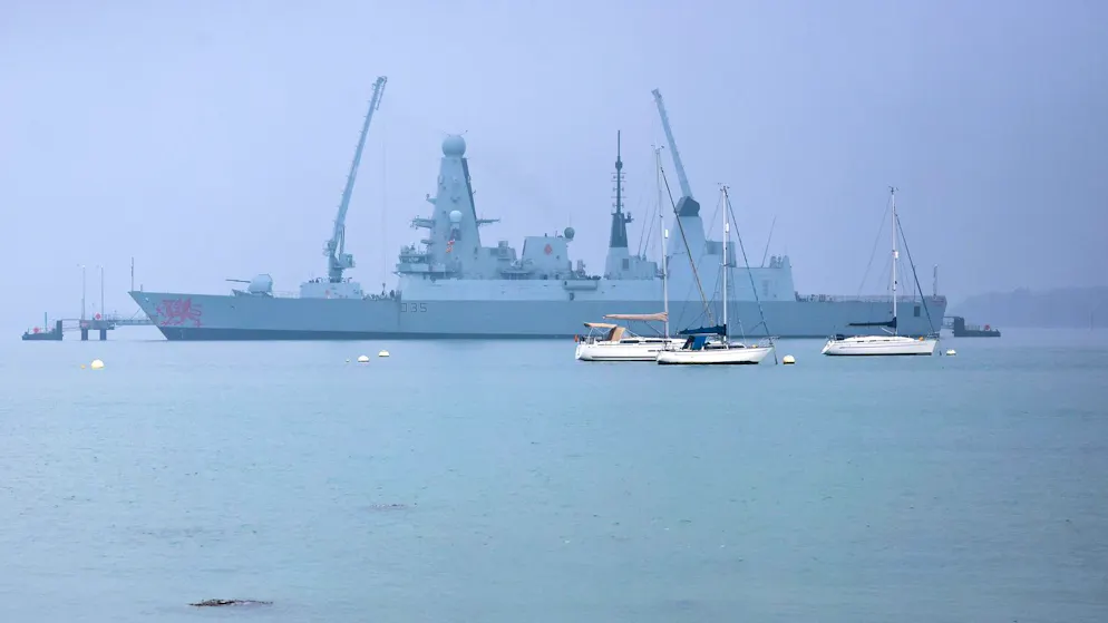 Der britische Zerstörer HMS «Dragon» befindet sich auf dem Weg vor die Küste Zyperns, um dort wegen des Iran-Kriegs für die Sicherheit der britischen Militärbasen zu sorgen. (Archivbild)