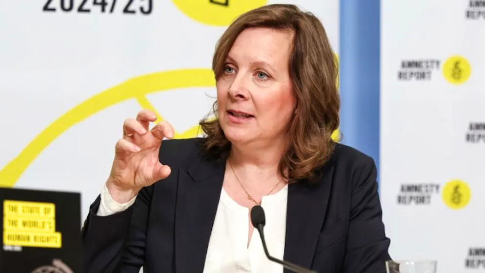 «Die WM 2026 droht mehr Repression als Fussball zu liefern», sagte Julia Duchrow, die Generalsekretärin von Amnesty International Deutschland.