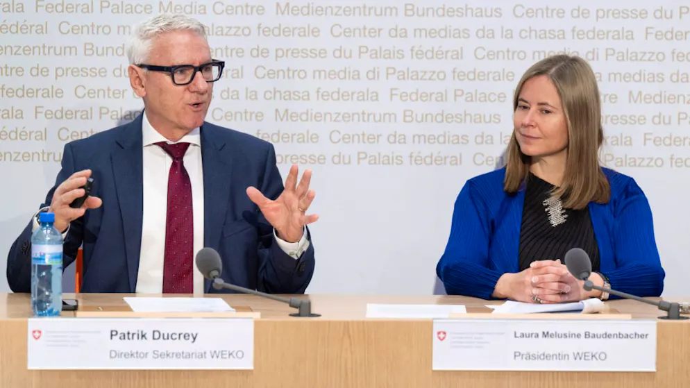 La direction de la Comco a présenté mardi son rapport annuel 2025.
